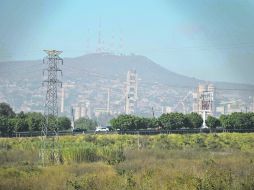 Las pintas. Esta zona de la ciudad fue la que registró los más altos niveles de contaminación el año pasado. EL INFORMADOR /