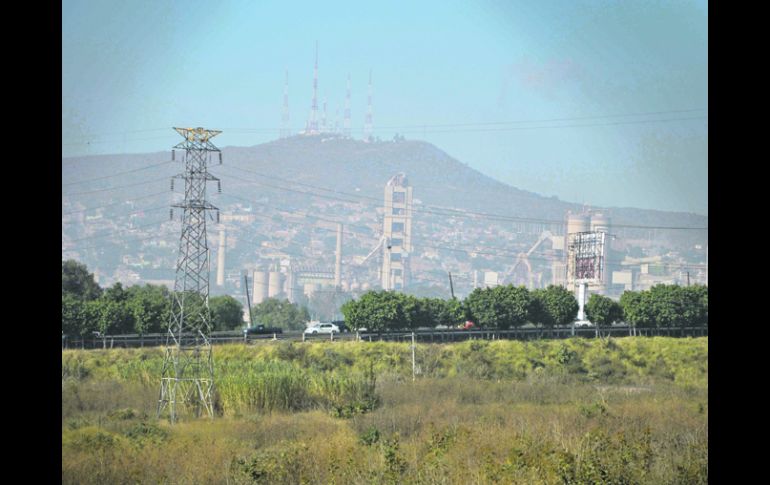 Las pintas. Esta zona de la ciudad fue la que registró los más altos niveles de contaminación el año pasado. EL INFORMADOR /