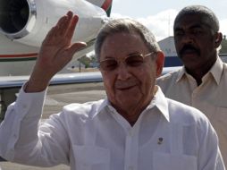 El presidente cubano Raúl Castro asegura que Venezuela puede afrontar cualquier desafío. ARCHIVO /