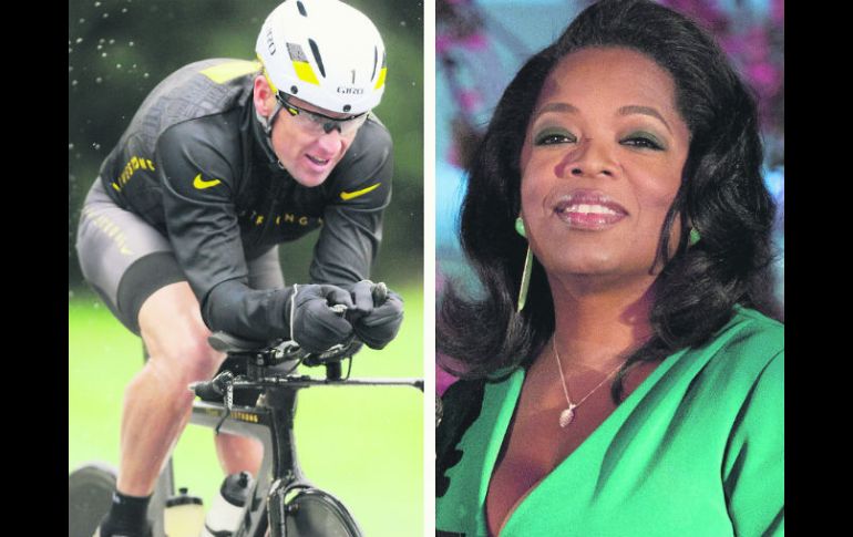 El ex ciclista Lance Armstrong aceptará públicamente haberse dopado, en una entrevista exclusiva con Oprah Winfrey mañana. AP /