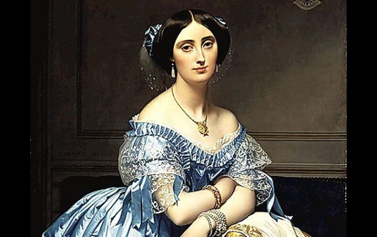 Joséphine-Éléonore-Marie-Pauline de Galard de Brassac de Béarn, Princesa de Broglie. Autor: Ingres. ARCHIVO /