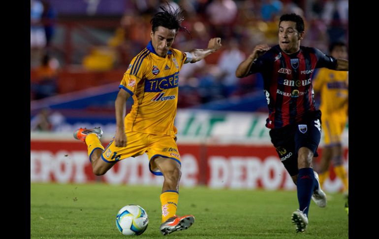 Lucas Lobos se hizo presente con un gol en la victoria sobre el Atlante. MEXSPORT /