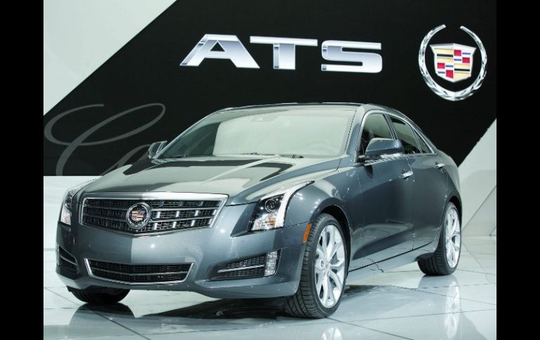 Cadillac ATS, automóvil del año, un pilar en la reestructuración de General Motors. EFE /