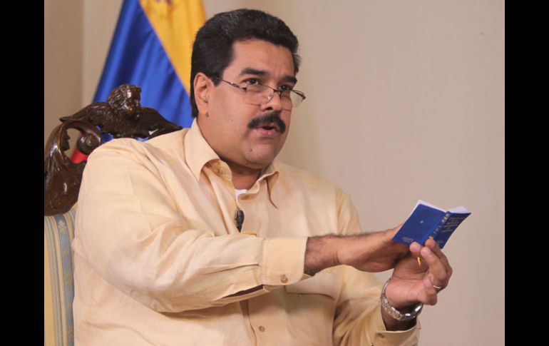 El vicepresidente de Venezuela, Nicolás Maduro, será el encargado de rendir cuenta ante el parlamento. ARCHIVO /