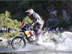 El piloto francés Cyril Despres lidera el Dakar. EFE /