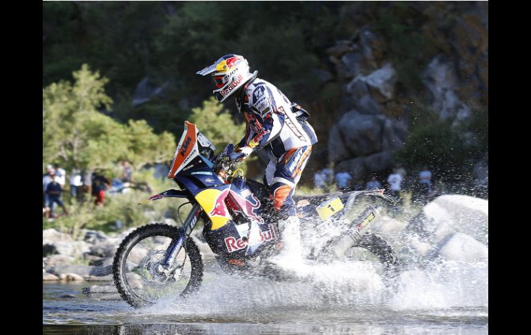 El piloto francés Cyril Despres lidera el Dakar. EFE /