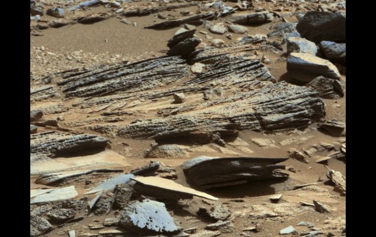 La roca seleccionada se encuentra en un lugar en el que las cámaras de  Curiosity encontraron características geológicas inesperadas. REUTERS /