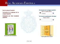 El Diccionario de la Academia recibe cada mes entre 40 y 60 millones de consultas. ARCHIVO /