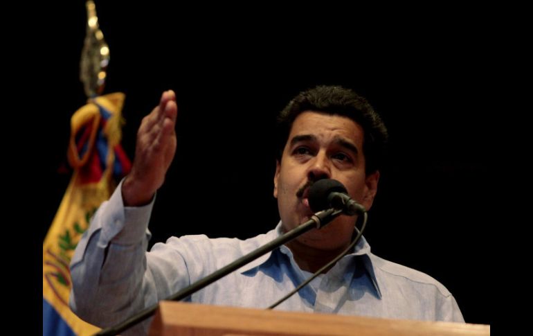 Maduro, nombrado por Chávez su heredero político en caso de que quedara inhabilitado para gobernar. XINHUA /