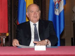 Insulza recibió una petición formal del MUD para una sesión extraordinaria del Consejo Permanente sobre Venezuela. EFE /