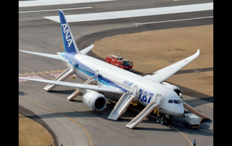 Deja en tierra temporalmente los modelos 787 de Boeing Co REUTERS /