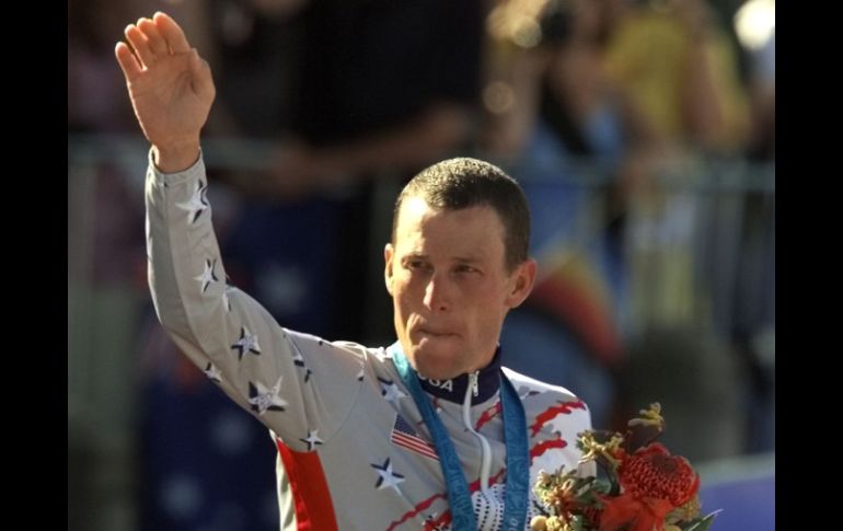 Lance Armstrong ganó la medalla de bronce en los Juegos Olímpicos de Sídney 2000. AP /