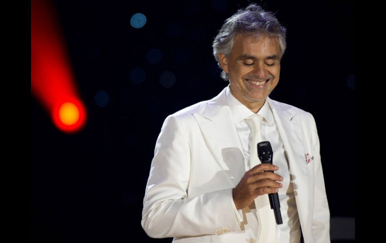 En ''Pasión'', Bocelli canta en italiano, inglés, francés, portugués, napolitano y español. ARCHIVO /