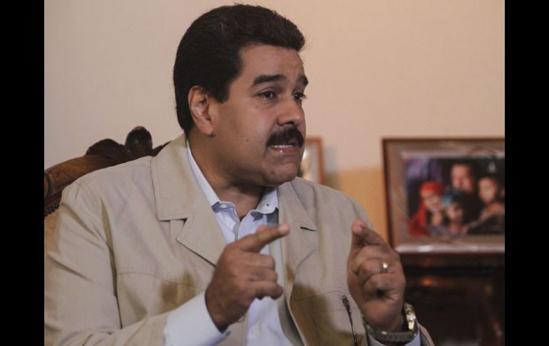 El vicepresidente del país, Nicolás Maduro, ha denunciado planes de ''grupos de ultraderecha'' para ''incendiar el país''. EFE /