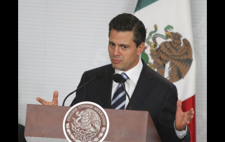 El Presidente de México, Enrique Peña Nieto, lanzará el lunes una campaña contra el hambre. ARCHIVO /