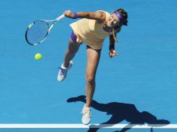 La tenista bielorrusa es una de las favoritas para ganar el Abierto de Australia. EFE /