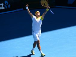 David Ferrer llegaría a 500 victorias en su carrera, de vencer a Almagro. AFP /