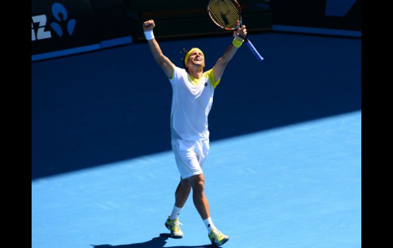 David Ferrer llegaría a 500 victorias en su carrera, de vencer a Almagro. AFP /