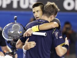 Nole confiesa que no se sintió seguro de ganar ante Wawrinka. EFE /