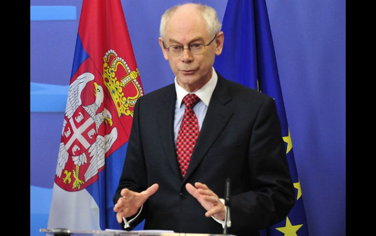 Van Rompuy lamentó profundamente el trágico final para los rehenes inocentes. XINHUA /