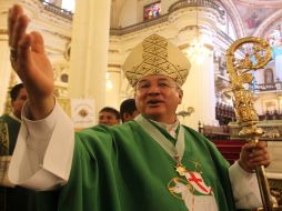 El cardenal de Guadalajara y también presidente de la CEM, Francisco Robles Ortega, señaló que en Jalisco no existe caso semejante.  /