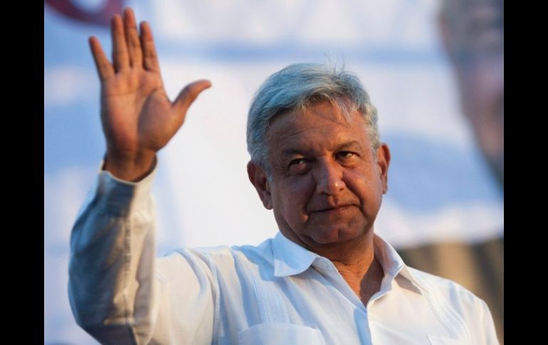 López Obrador participó en una asamblea para constituir el comité municipal de Morena en Ocosingo, Chiapas. ARCHIVO /