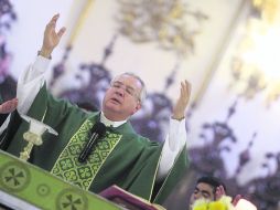 El cardenal Robles insistió en que en Jalisco no se ha reportado ningún caso semejante al de Michoacán. EL INFORMADOR /