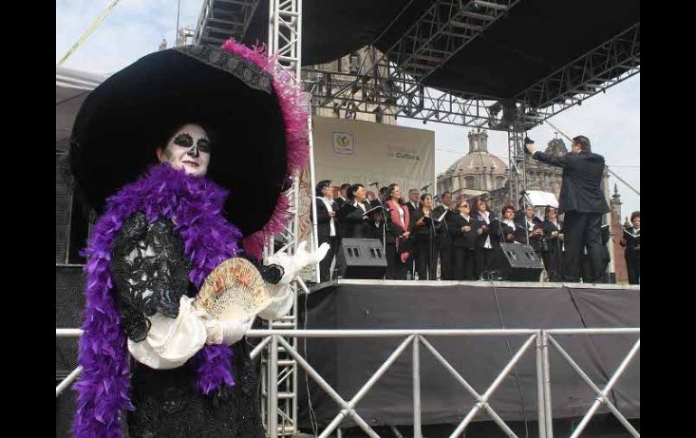 El Coro de la Ciudad de México interpretó canciones populares de principios del siglo XX. NTX /