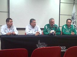 El técnico, Leonardo Cuéllar confía en que Jalisco aportará varias integrantes al cuadro nacional.  /