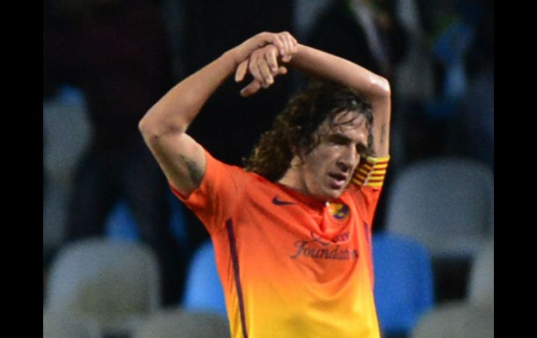 Puyol debutó hace casi 14 años con el Barça y se ha convertido en histórico del club. REUTERS /