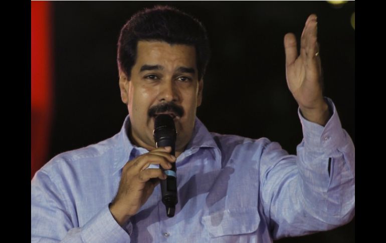 El vicepresidente venezolano, Nicolás Maduro, insistió en que el mejor apoyo para Chávez es la acción diaria'': el trabajo. ARCHIVO /