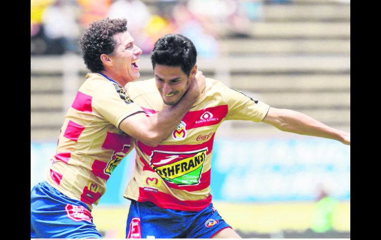 Sabah y Márquez Lugo anotaron 118 goles entre ambos en los años que estuvieron en Morelia. MEXSPORT /