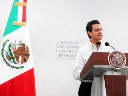 El programa propuesto por el Gobierno de Enrique Peña Nieto atenderá de manera inicial a 400 municipios. NTX /