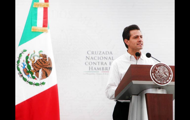 El programa propuesto por el Gobierno de Enrique Peña Nieto atenderá de manera inicial a 400 municipios. NTX /