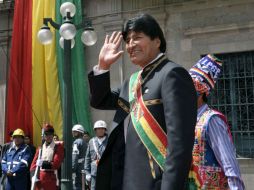 Bolivia. El presidente boliviano se comunicó con su homólogo venezolano. XINHUA /