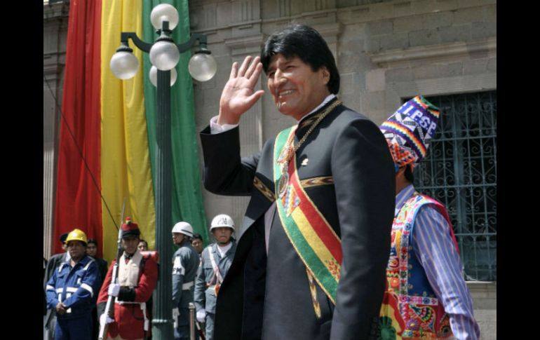 Bolivia. El presidente boliviano se comunicó con su homólogo venezolano. XINHUA /