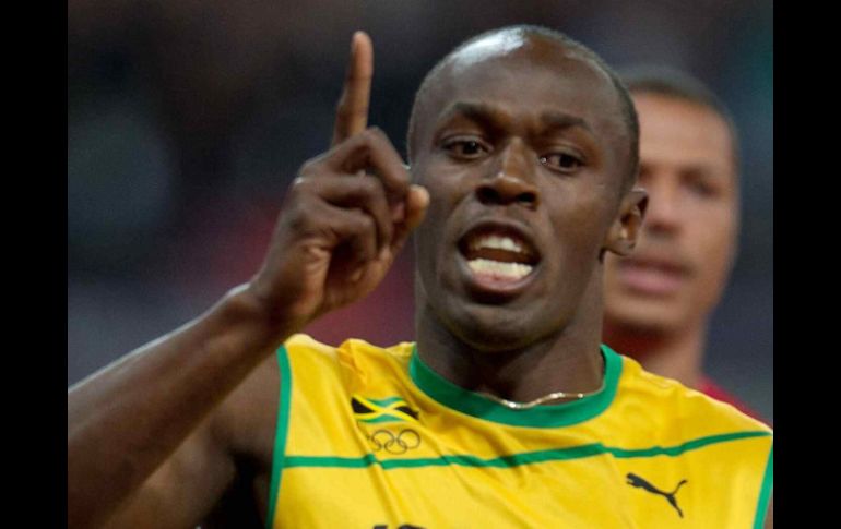 Bolt asegura que su preparación está yendo muy bien al no tener lesiones. MEXSPORT /