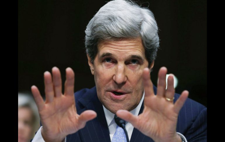 John Kerry asiste a su audiencia de confirmación para el cargo en el Comité de Relaciones Exteriores del Senado. AFP /