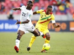 Mubarak Wakaso (22) fue el autor de la solitaria anotación en el partido ante Malí. REUTERS /