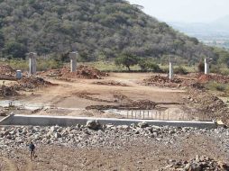 En los accesos a Cerro Viejo se observó que los trabajos de infraestructura vial siguen en marcha.  /