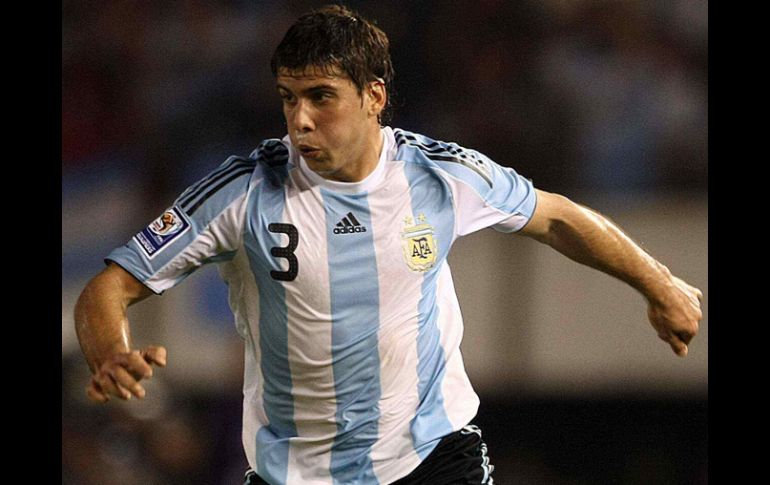 Insúa fue internacional Sub 20 con Argentina con la que se proclamó campeón del Mundial de la categoría en 2007. MEXSPORT /