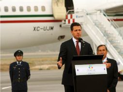 Peña Nieto inició su agenda de actividades de su primera gira internacional. NTX /