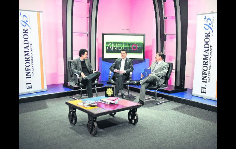 Debate. En la imagen de izquierda a derecha Enrique Toussaint, Ricardo Salazar y Carlos Martínez. EL INFORMADOR /