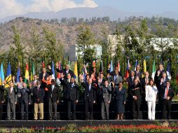 La Celac rendirá el lunes un homenaje a Felipe Calderón, Luiz Inácio Lula da Silva y  Hugo Chávez. AFP /