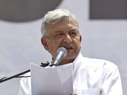 Andrés Manuel López Obrador concluye de su gira por Chiapas. ARCHIVO /