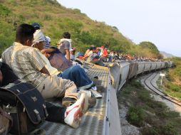 Cada año cientos de migrantes entran por la frontera sur de México en busca de llegar a los Estados Unidos ARCHIVO /