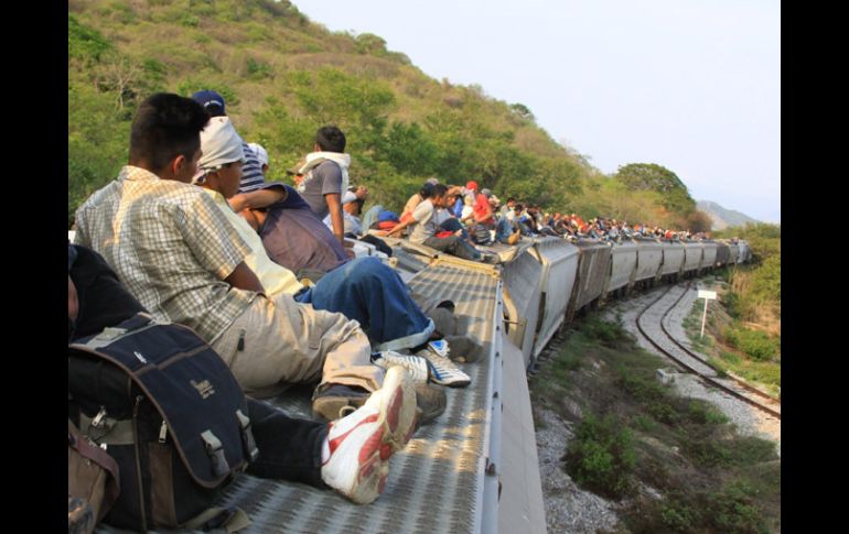 Cada año cientos de migrantes entran por la frontera sur de México en busca de llegar a los Estados Unidos ARCHIVO /