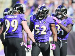 Alma del equipo. EL Super Bowl será el último partido en la carrera de Ray Lewis (52), líder de la defesniva de Baltimore. AP /