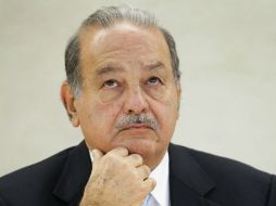 Carlos Slim, dueño de  América Móvil y otras empresas. ARCHIVO /