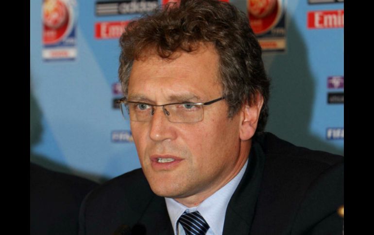 Jerome Valcke admitió que aún hay tiempo suficiente para terminar las obras para la Copa Confederaciones y el Mundial. MEXSPORT /